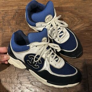 CHANEL sneakers / Size 9.5 /Worn